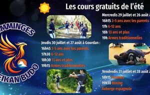 Les cours gratuits de l’été